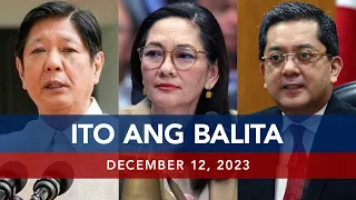 UNTV: Ito Ang Balita |  December 12, 2023