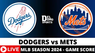 LOS ANGELES DODGERS VS NEW YORK METS LIVE ⚾️ MLB Game Score Radio MAY 28, 2024