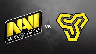 NaVi vs Space Soldiers/Нави против Спейсов. bo1Inferno/инферно.Highlights ESL Pro League Season 7