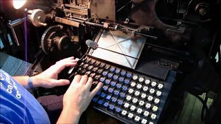 The Linotype in Action