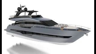 Luxury Yachts Cranchi 78ft Super yacht WOW Teaser 540HD