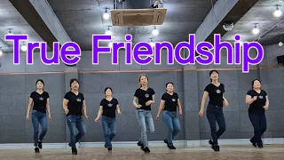 True Friendship line dance (Absolute Beginner) Demo