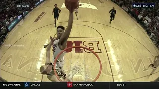 Trayce Jackson-Davis throws down filthy one-handed slam 🤯