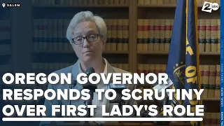 Oregon Gov. Tina Kotek addresses scrutiny over First Lady's role in office