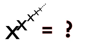 Algebraic Method for Solving Infinite Power Towers (Infinite Tetration)