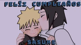 [☕Why are you blinking so much☕](°meme°)[SasuNaru+Sakura](Feliz cumpleaños teme 😍💓)