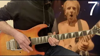 Def Leppard - Die Hard The Hunter - Live 'In The Round' (Phil Collen - Guitar Cover)