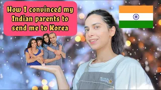 HOW I CONVINCED MY PARENTS TO SEND ME TO KOREA~ storytime 🇮🇳 🇰🇷 #indianInKorea