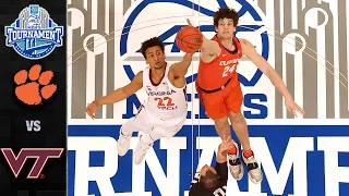 Clemson vs. Virginia Tech 2022 ACC Men's Basketball Tournament Highlights (2022)