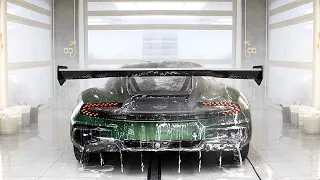 Paint Protecting a Race Car! Aston Martin Vulcan 1 of 24 in the world!