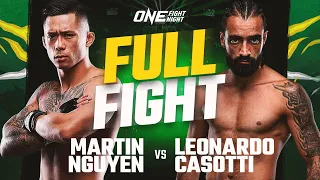 Martin Nguyen vs. Leonardo Casotti | ONE Championship Full Fight
