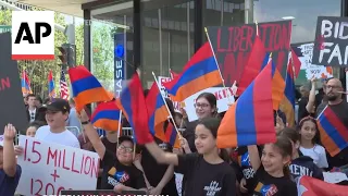 Los Angeles marches mark Armenian Genocide Remembrance Day