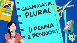 Plural - svensk grammatik - Lär dig svenska / plural forms in Swedish