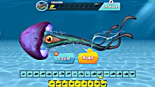 Hungry Shark Evolution New Shark - New Kraken Shark Skin By Fan Made - All 27 Sharks Unlocked 2024