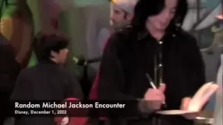 Michael Jackson at Disney 2002