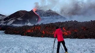 Туристи постраждали внаслідок виверження вулкану Етна