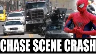 The Amazing Spider-Man 2| CHASE SCENE CRASH FOOTAGE!! Rochester Filming, New Footage