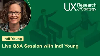 December 2022  Free Event! Live Q&A with Indi Young