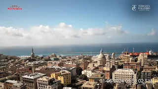 Il rigassificatore lascia Genova- Le immagini delle nostre webcam Port View