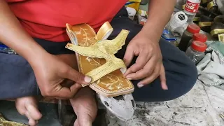 How To Make Indigenous Wedding Shoes || Amazing Process of Making Wedding Shoes