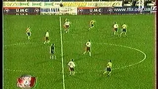 Украина - Польша 1:3. Отбор к ЧМ-2002 ( 2 тайм )