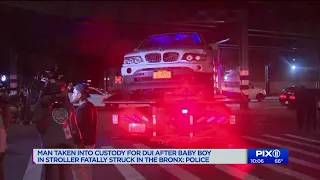 Man taken into custody for DUI after baby girl in stroller fatally struck in the Bronx: police