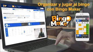 Organizar y jugar al bingo con Bingo Maker