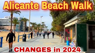 Alicante Beach Walk: Everything changed 🏖️  #alicante #benidormbyana