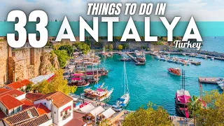 Best Things To Do in Antalya Turkey 2023 4K