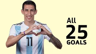 Angel Di Maria ● All 25 Goals For Argentina ● 2010-2022