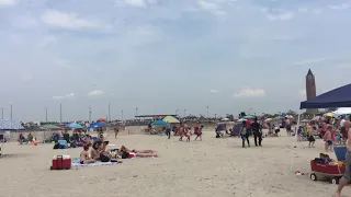 F22 Raptor Flyover at Bethpage Air Show Jones Beach 2018