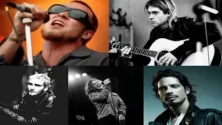 Kurt Cobain VS Chris Cornell VS Eddie Vedder VS Layne Staley VS Scott Weiland (Grunge Vocal battle)