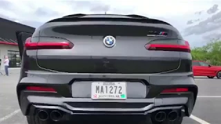 2019 BMW X4M Competition F94 Exhaust Sound. ASTONISHING