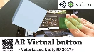 How to create Virtual buttons with Vuforia AR & Unity3D