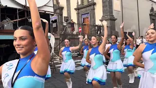 Pedara 9 Settembre 2023 Sfilata presso il Centro Storico del Gruppo Majorettes Amici della Musica