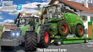 TRANSPORTING FENDT KATANA 850, PLOUGHING&SOWING CORN│THE BAVARIAN FARM │FS 22│4