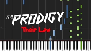 The Prodigy - Their Law [Piano Tutorial] (♫)