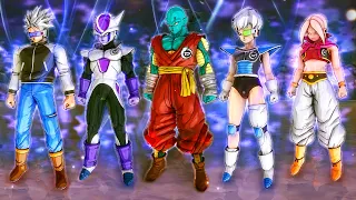 ALL CAC RACES w/ ULTRA INSTINCT TRANSFORMATION! - Dragon Ball Xenoverse 2 (DLC 17) Free Update