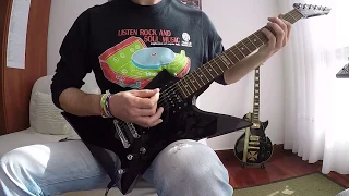 One - MetallicA rhythm guitar cover (How to play James Hetfield part)