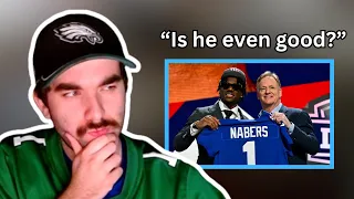 Eagles Fan Reacts to Malik Nabers Highlights 🔥
