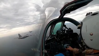 GoPro-відео польотів українських штурмовиків Су-25 на "Сі-Бриз-2020"