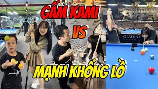 Gấm Kami bị Mạnh Khổng lồ gạ solo bida và cái kết #Shorts