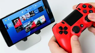 Как играть в PS4 на любом смартфоне?