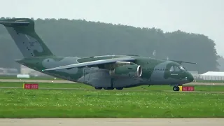 Ostrava NATO Days 2023 Embraer KC-390 Arriving FHD