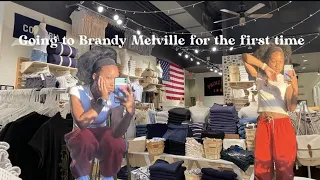 GOING TO BRANDY MELVILLE FOR THE FIRST TIME // Vlog