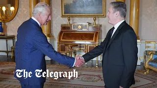 King Charles meets opposition leaders and senior members of government