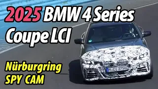 SPY VIDEO: 2025 BMW 4 Series Coupe LCI // TESTING on the #nurburgring