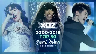 TOP 50: Eurovision 2000-2018