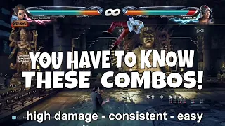 3 Hwoarang Combos you MUST know! Combos - Combo Routes - Wall Combo