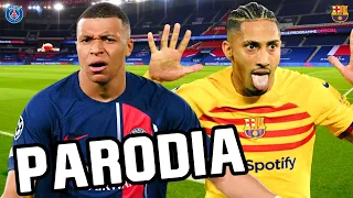 Canción PSG vs Barcelona 2-3 (Parodia LA CAPI - Myke Towers)